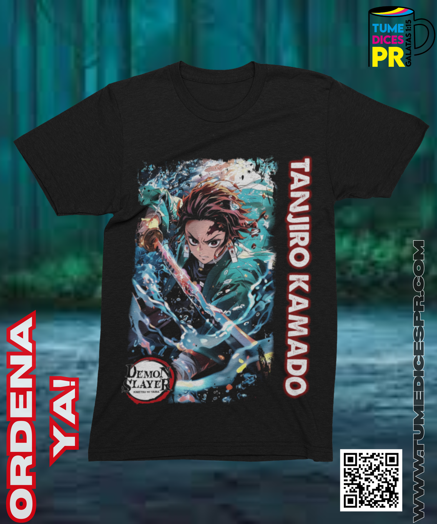 Camiseta Demon Slayer 2