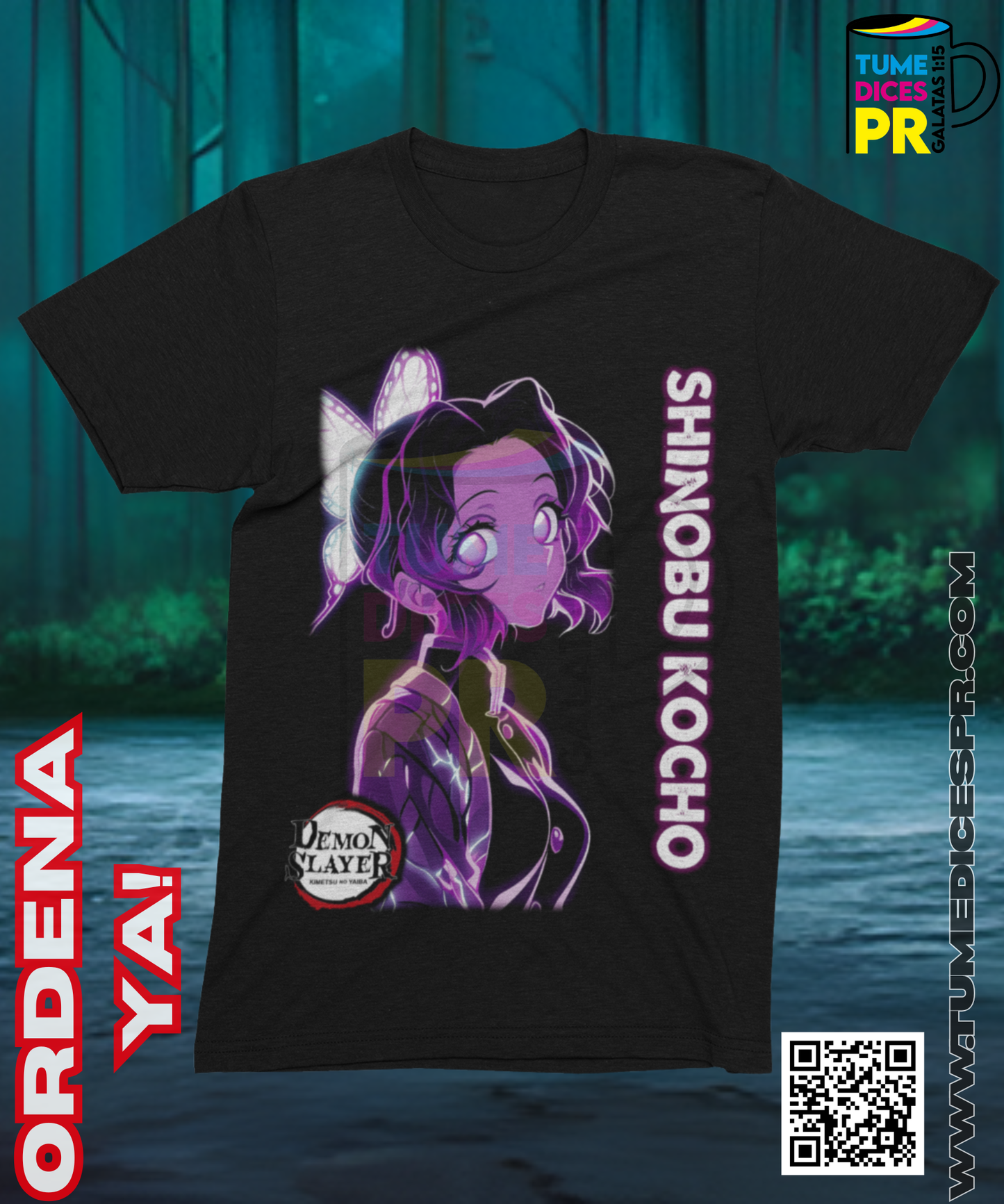 Camiseta Demon Slayer 2