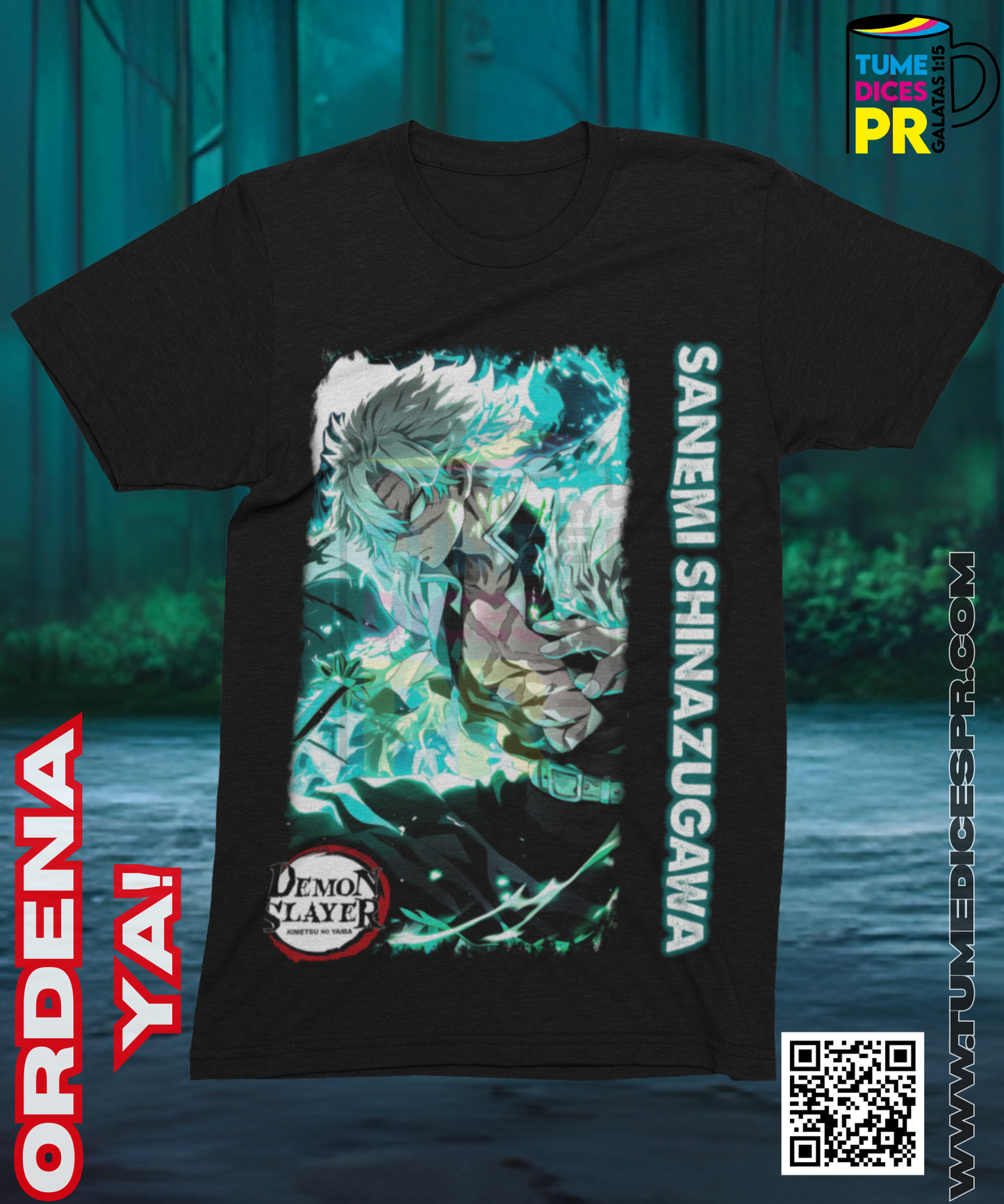Camiseta Demon Slayer 2