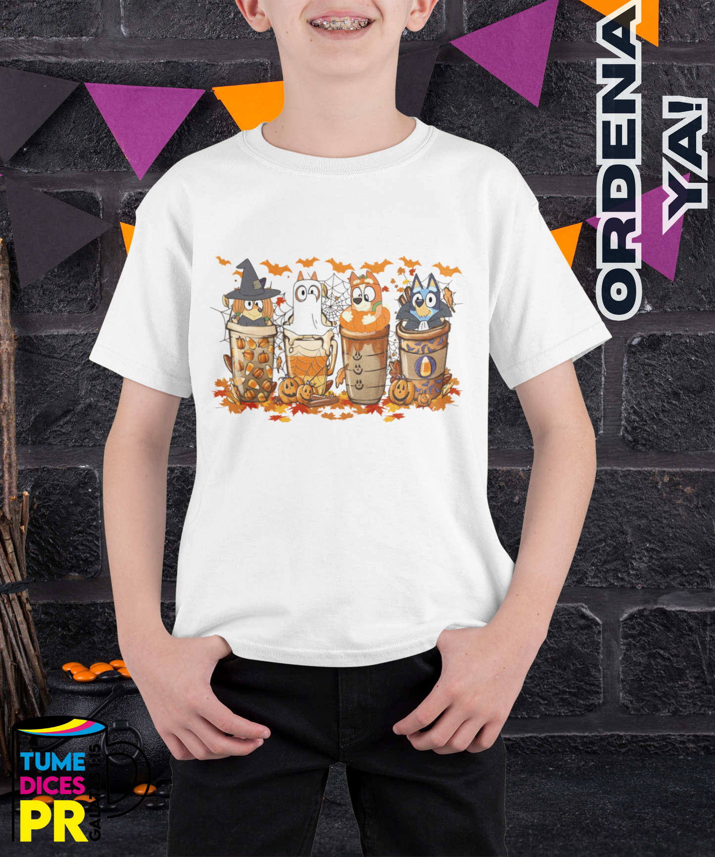 Camiseta HALLOWEEN BLUEY