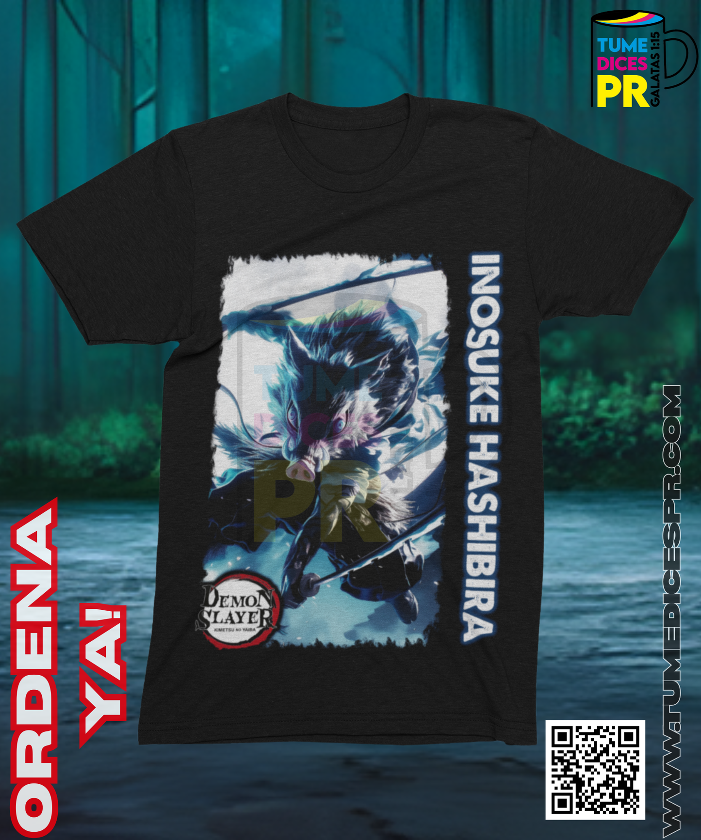 Camiseta Demon Slayer 2