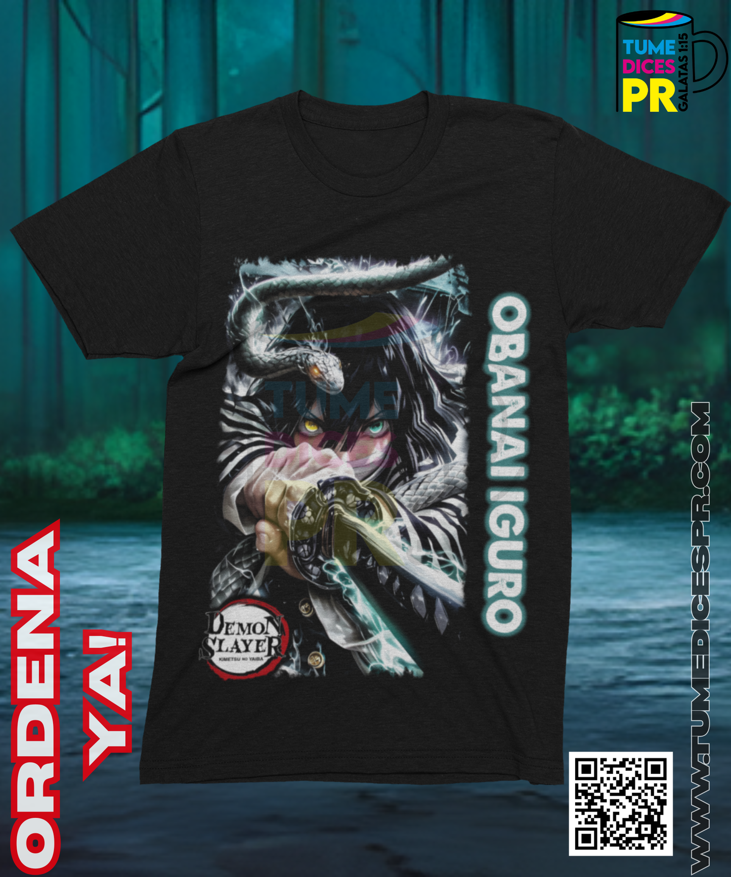 Camiseta Demon Slayer 2