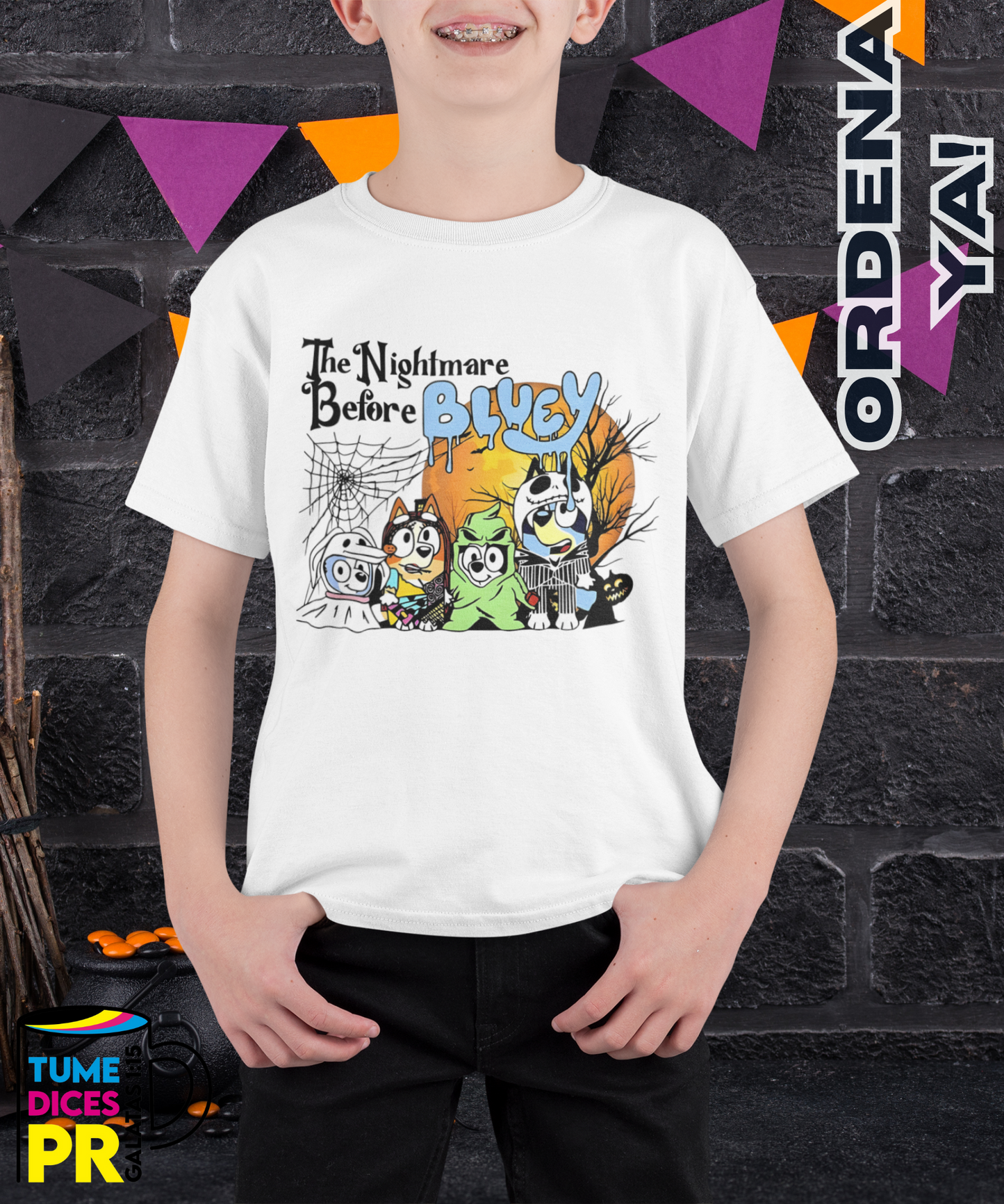 Camiseta HALLOWEEN BLUEY