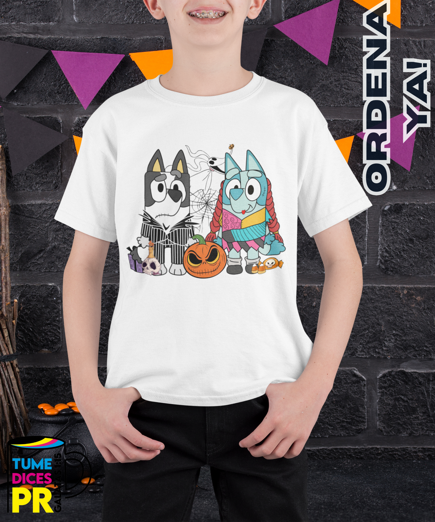 Camiseta HALLOWEEN BLUEY