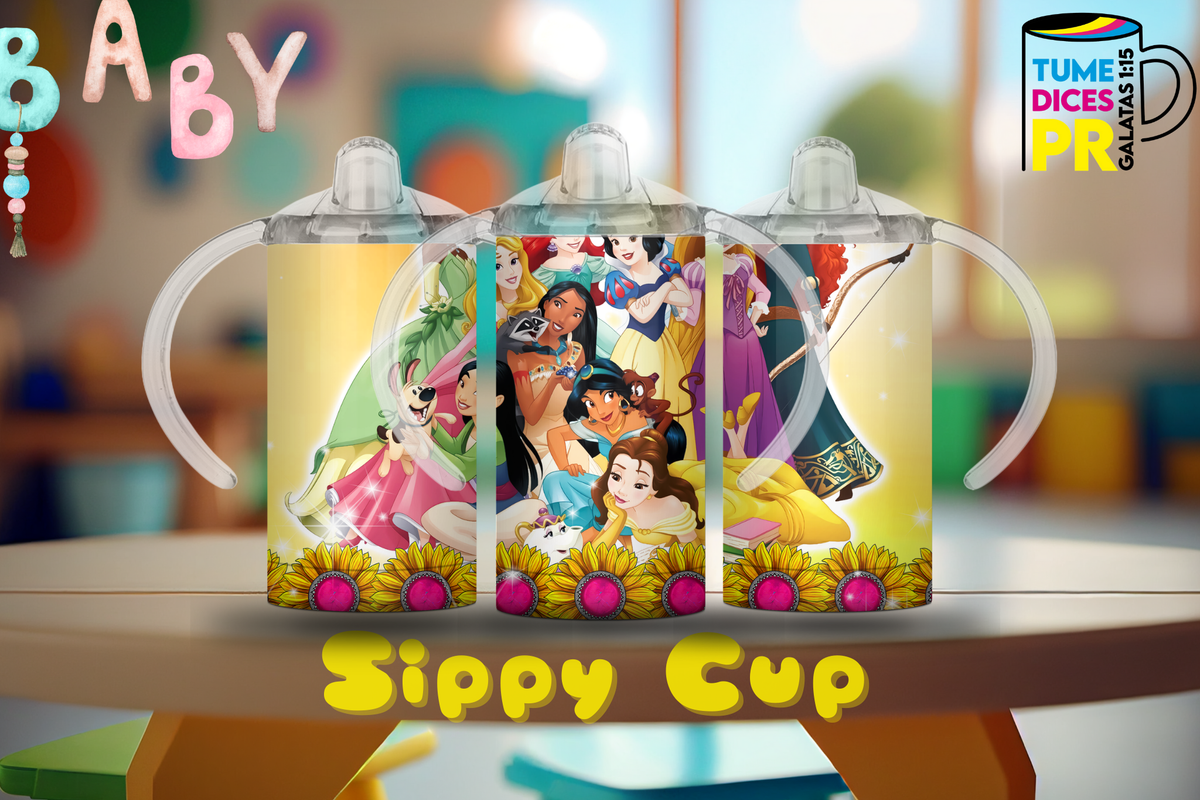 Sippy Cup Princesas Disney 4