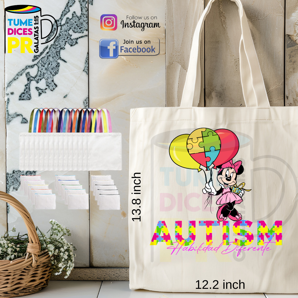 Tote Bags AUTISM