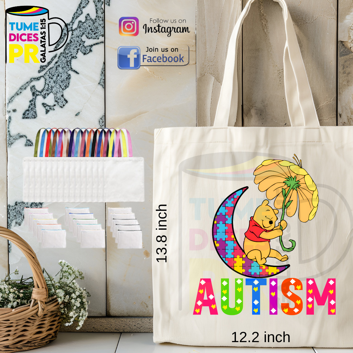 Tote Bags AUTISM