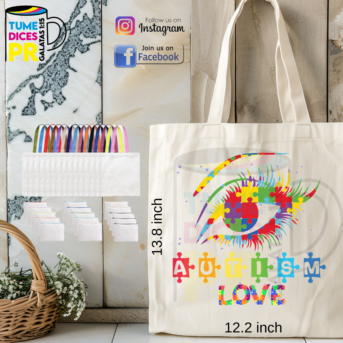 Tote Bags AUTISM