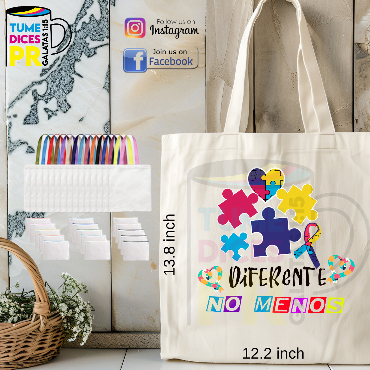 Tote Bags AUTISM