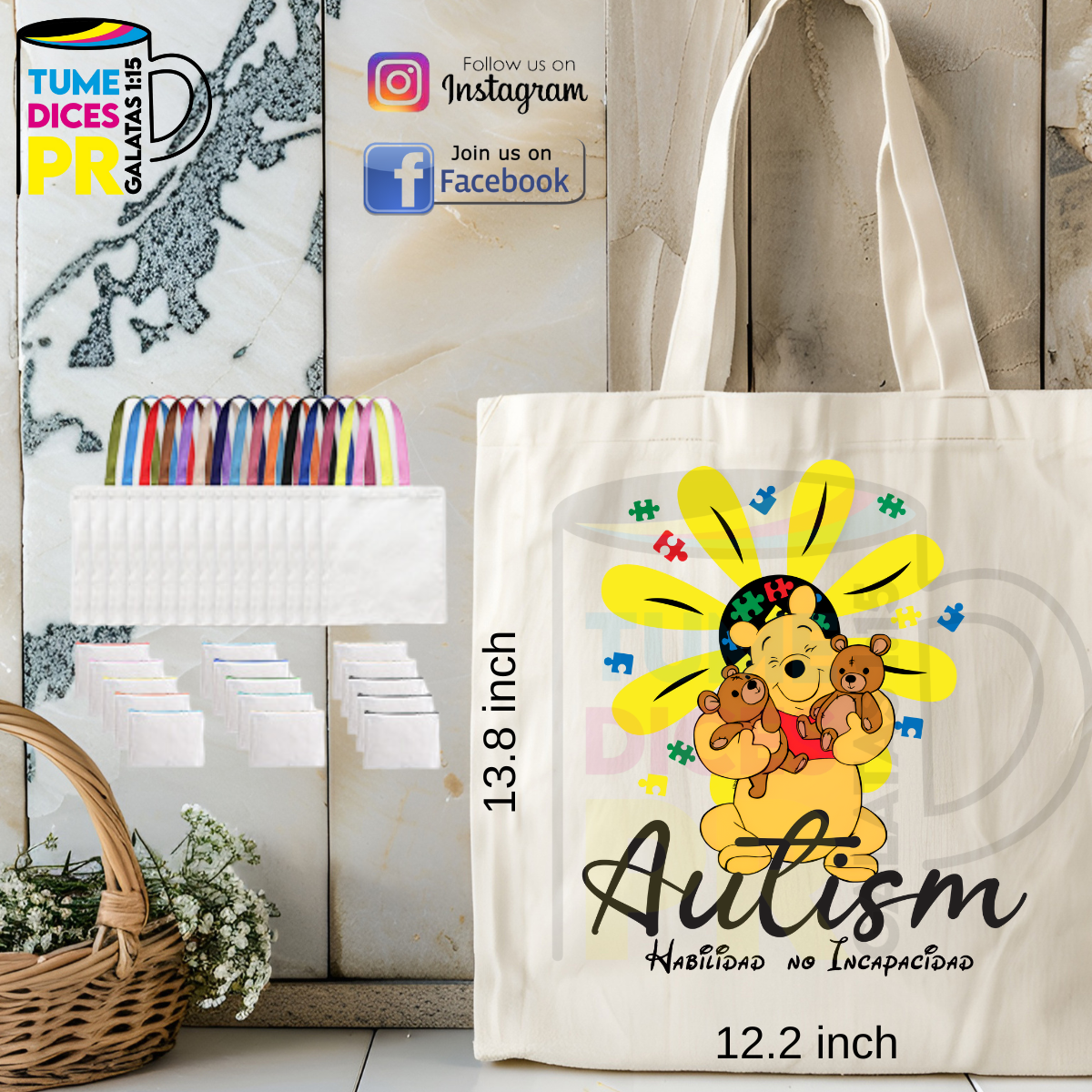 Tote Bags AUTISM