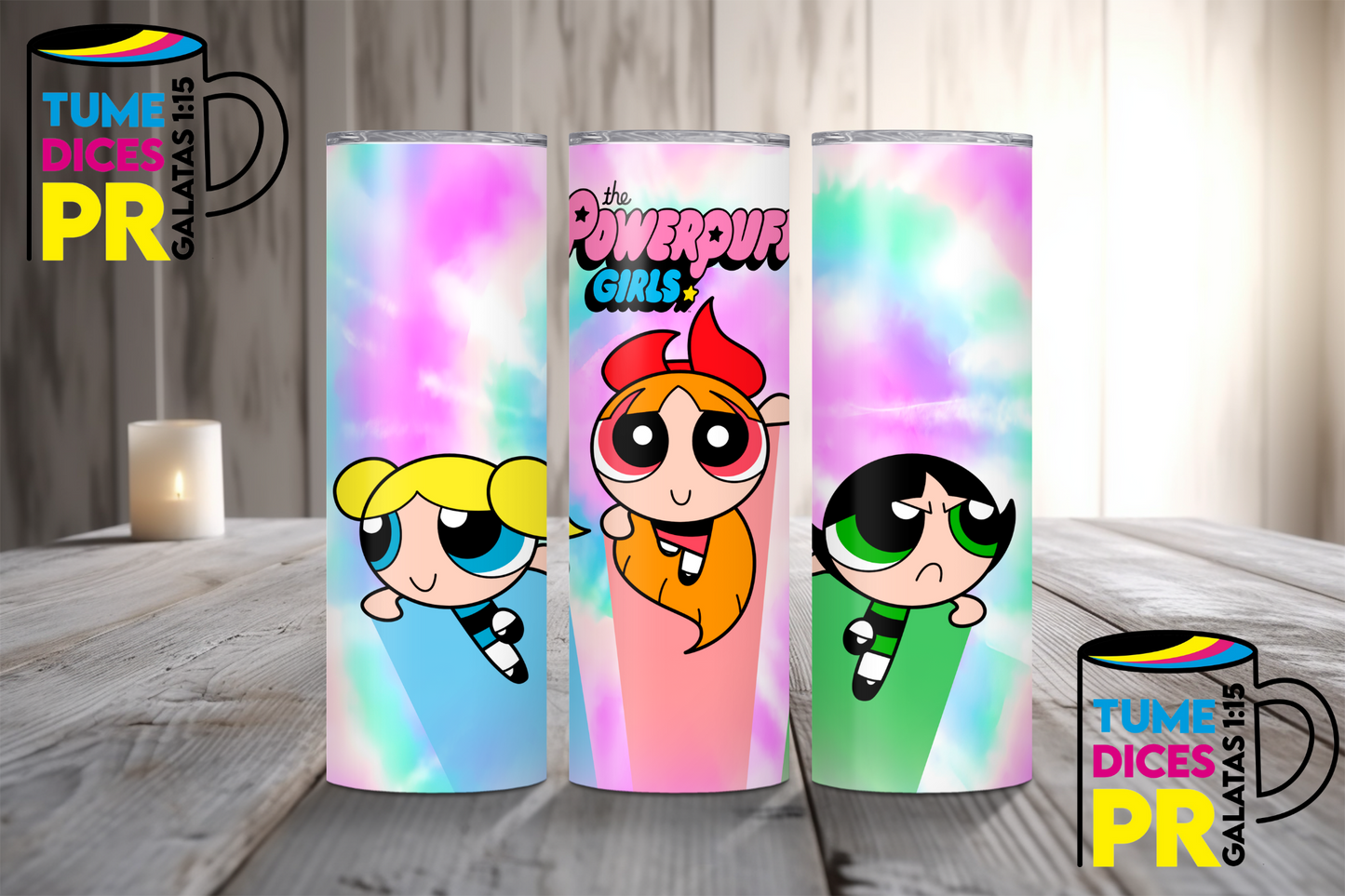 POWERPUFF GIRLS Skinny Tumbler
