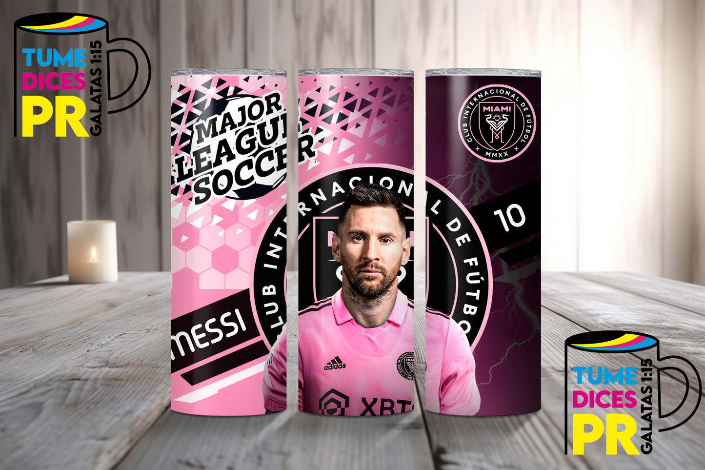 MESSI Skinny Tumbler