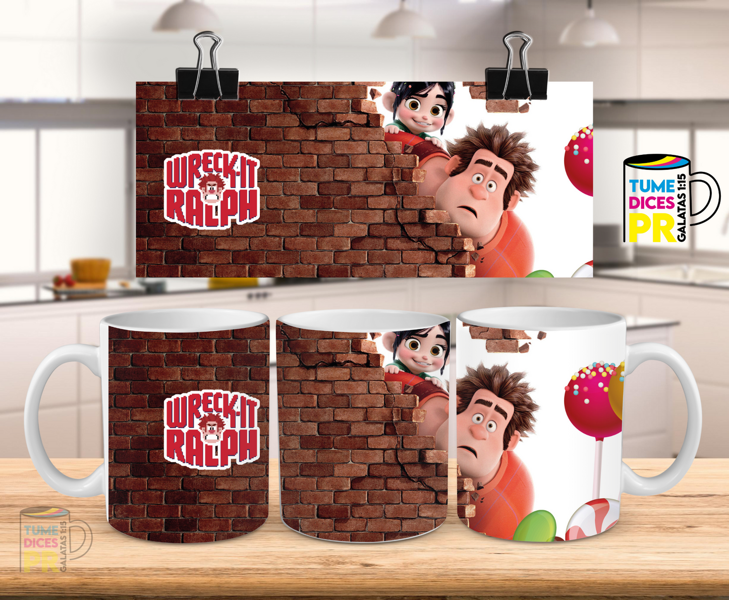 Taza Wreck-it Ralph