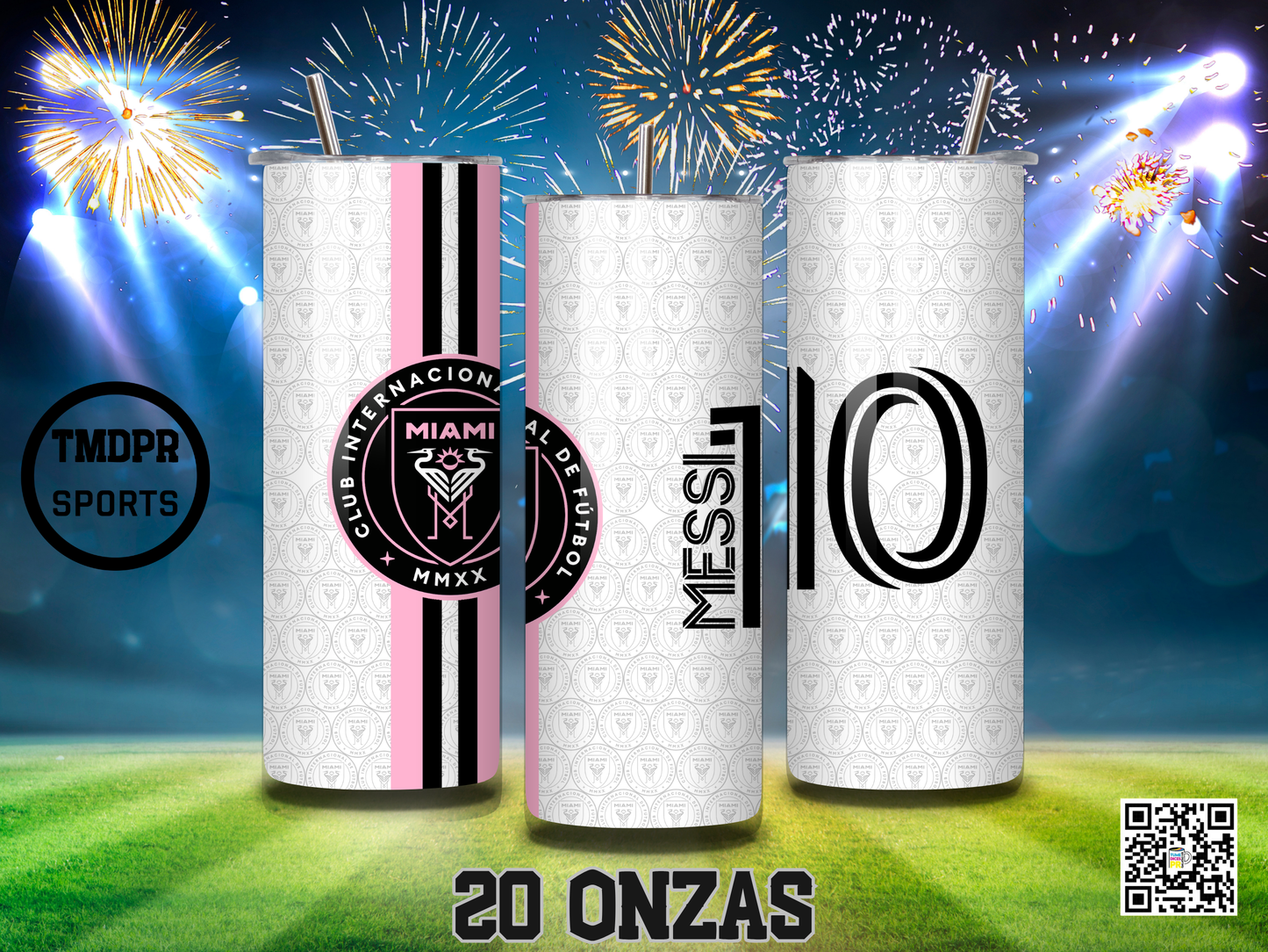 MESSI Skinny Tumbler