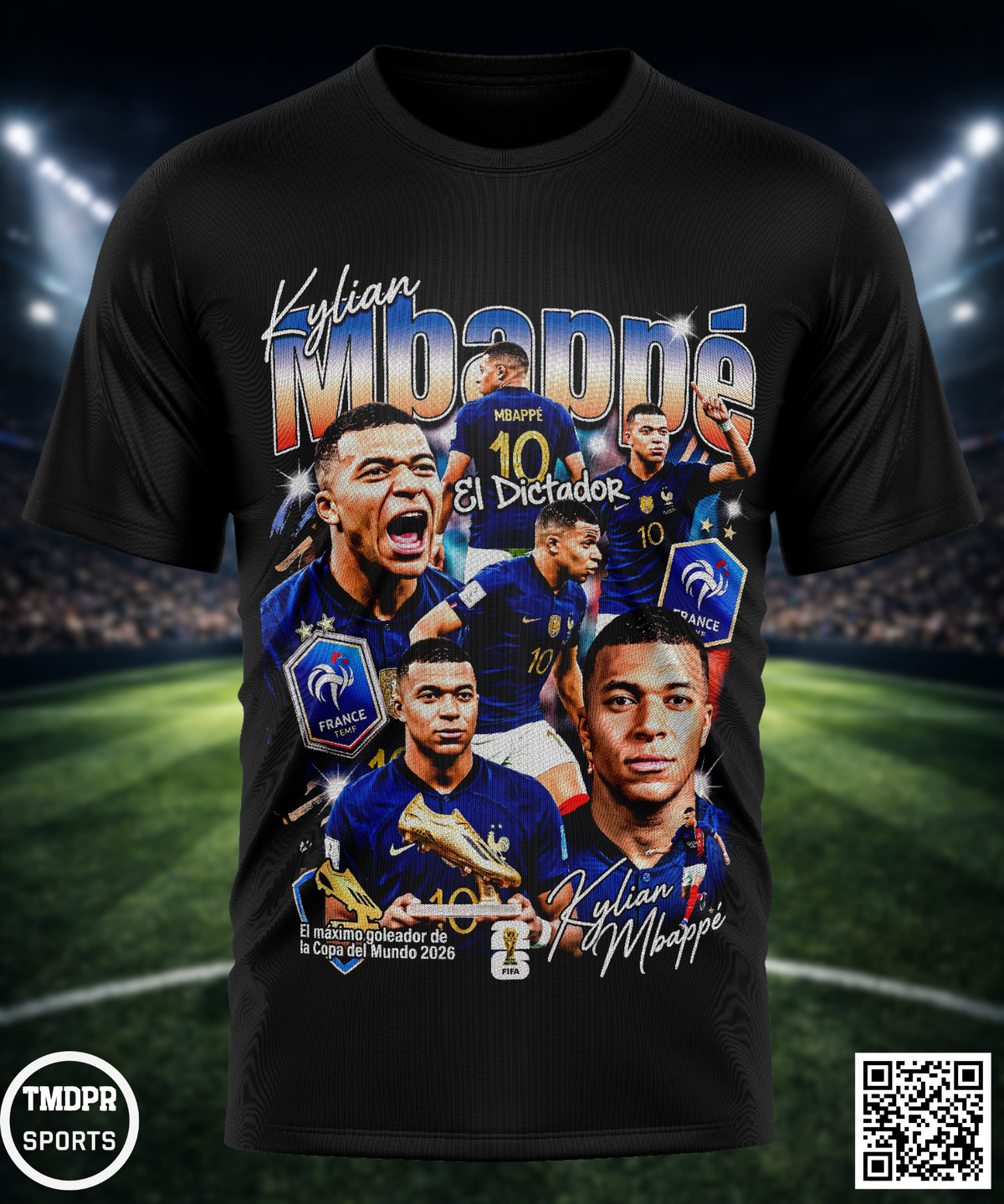 Camiseta MBAPPE | Algodón y poliéster | Tallas S–XL