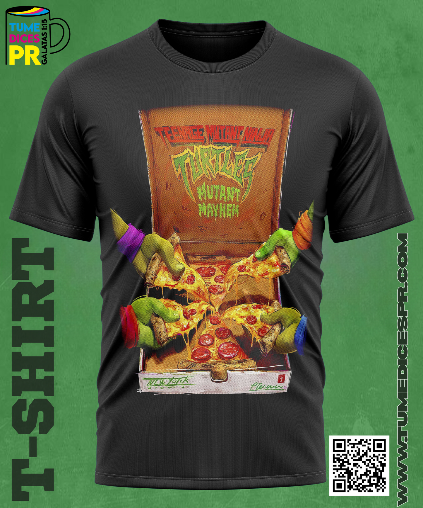 Camiseta NINJA TURTLES