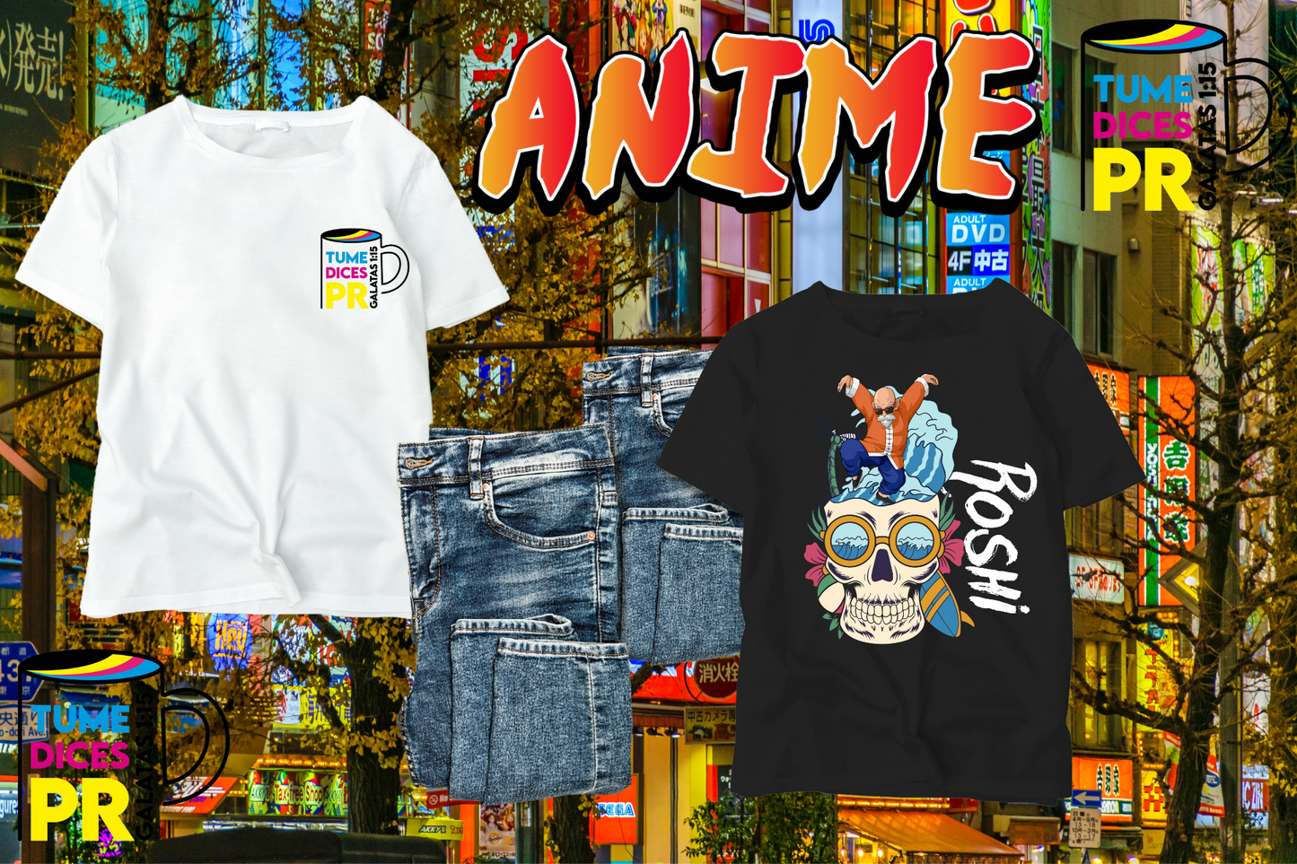 Camiseta ANIME