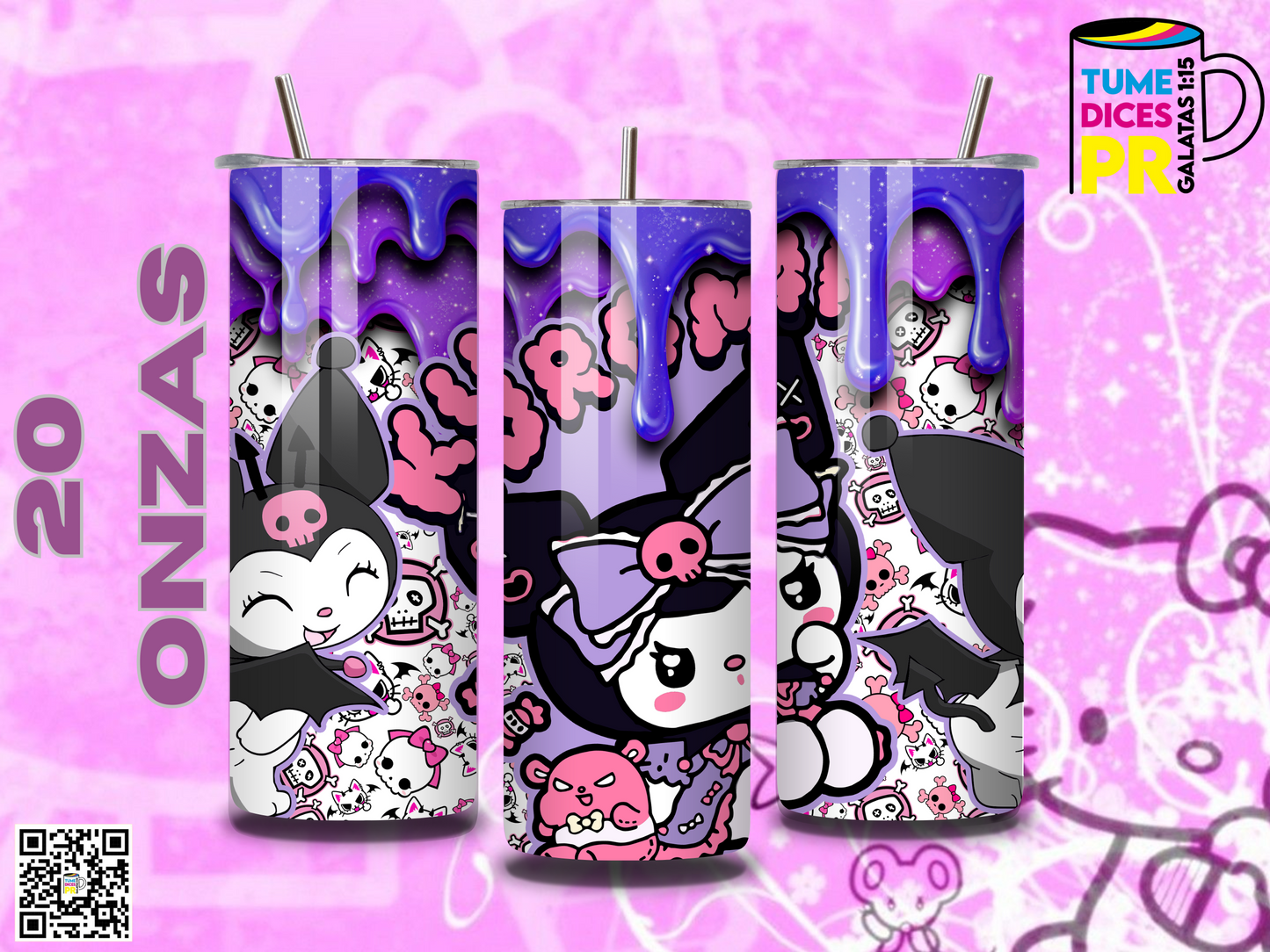 HELLO KITTY Skinny Tumbler