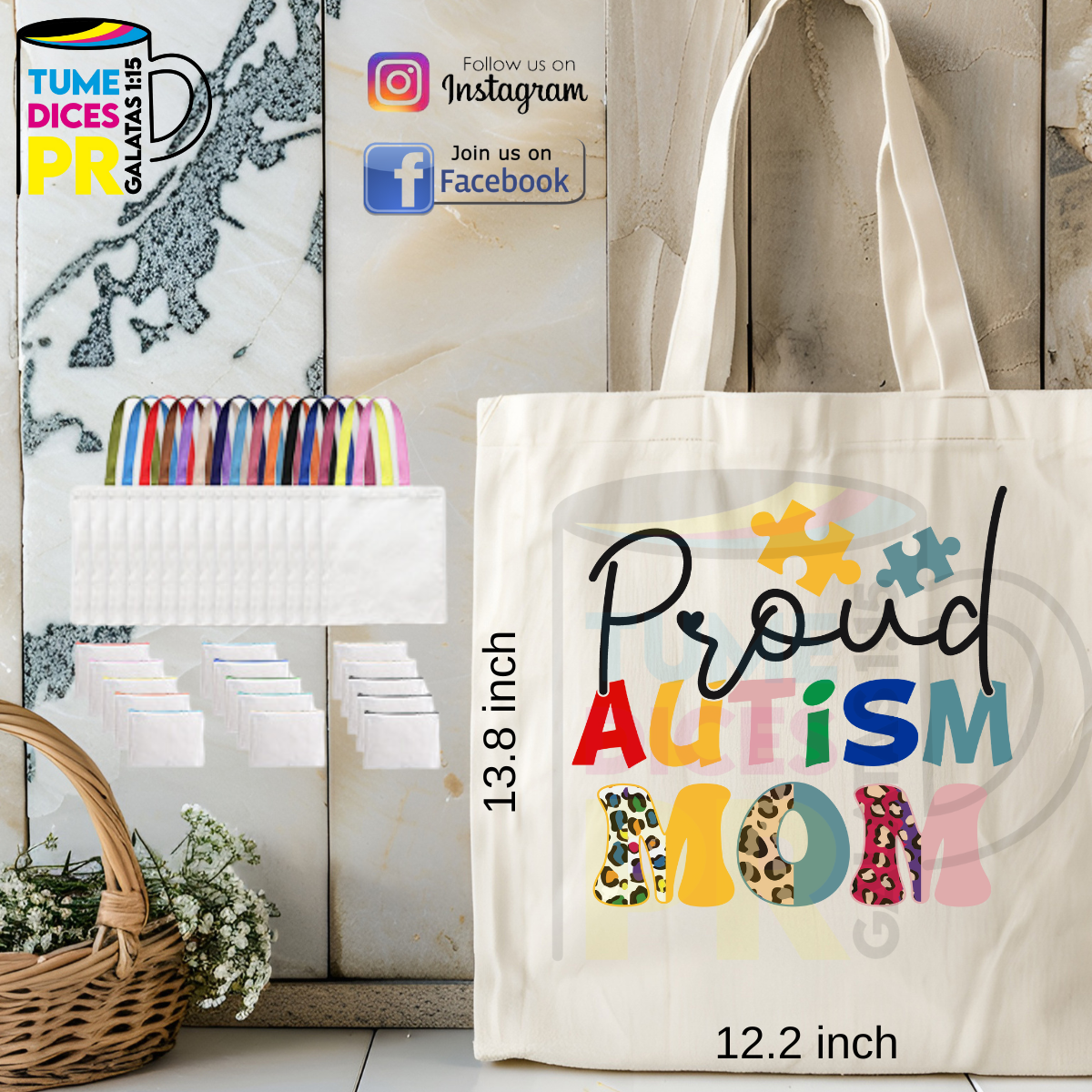 Tote Bags AUTISM