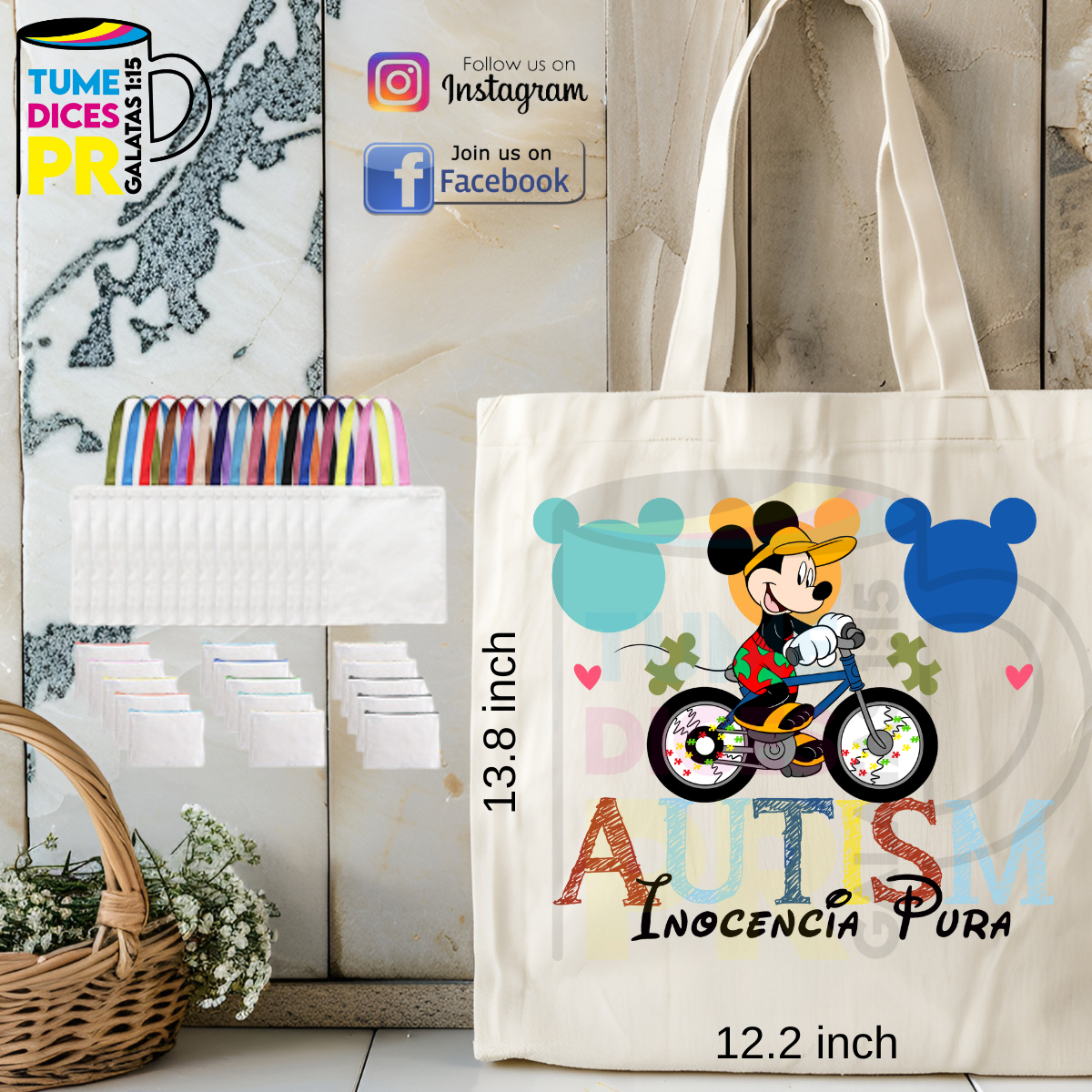 Tote Bags AUTISM