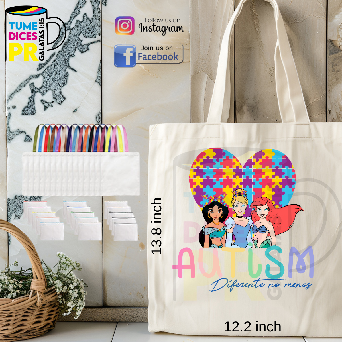 Tote Bags AUTISM