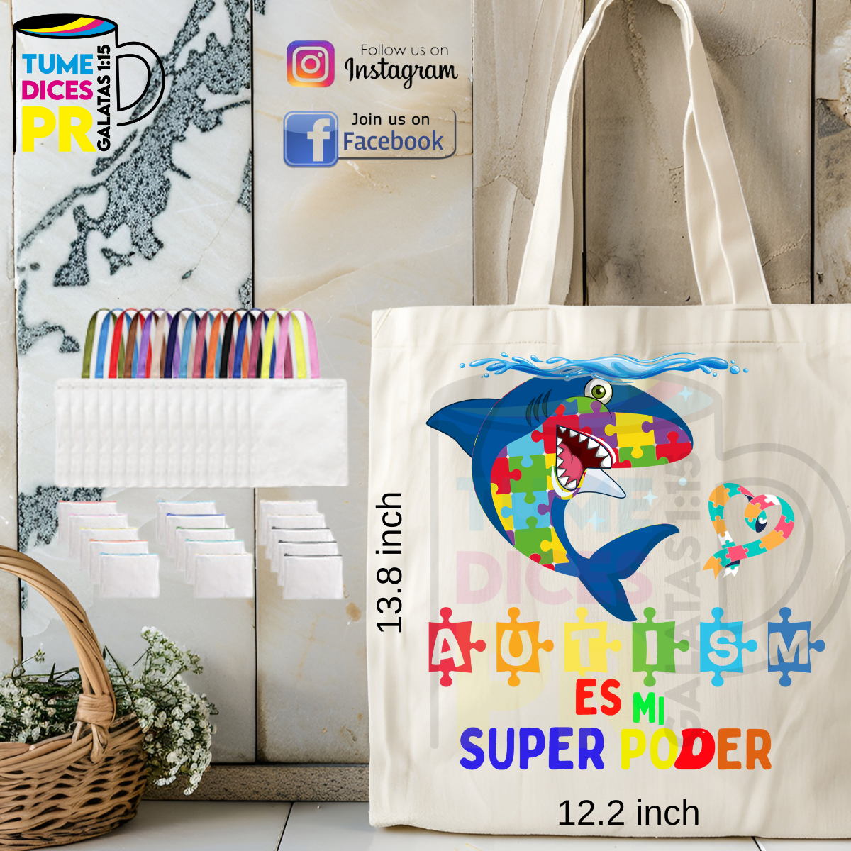 Tote Bags AUTISM