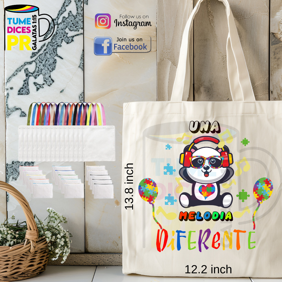 Tote Bags AUTISM