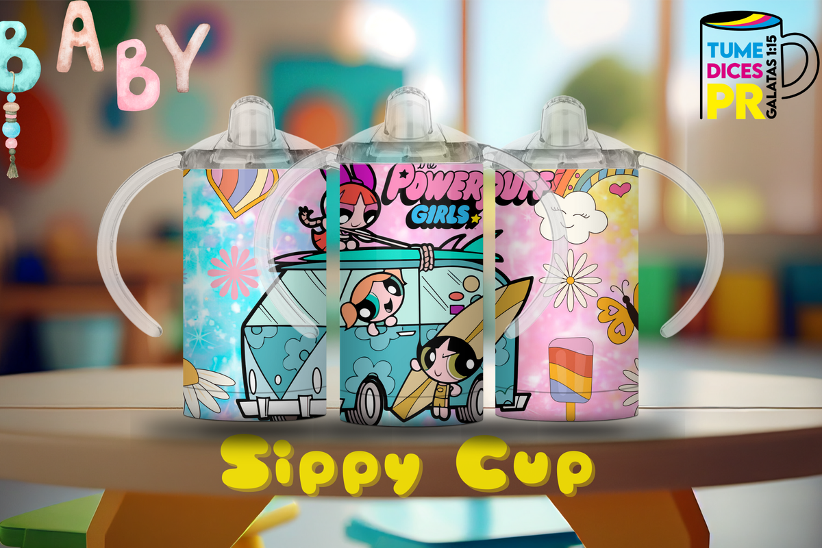 Sippy Cup Chicas Superpoderosas van