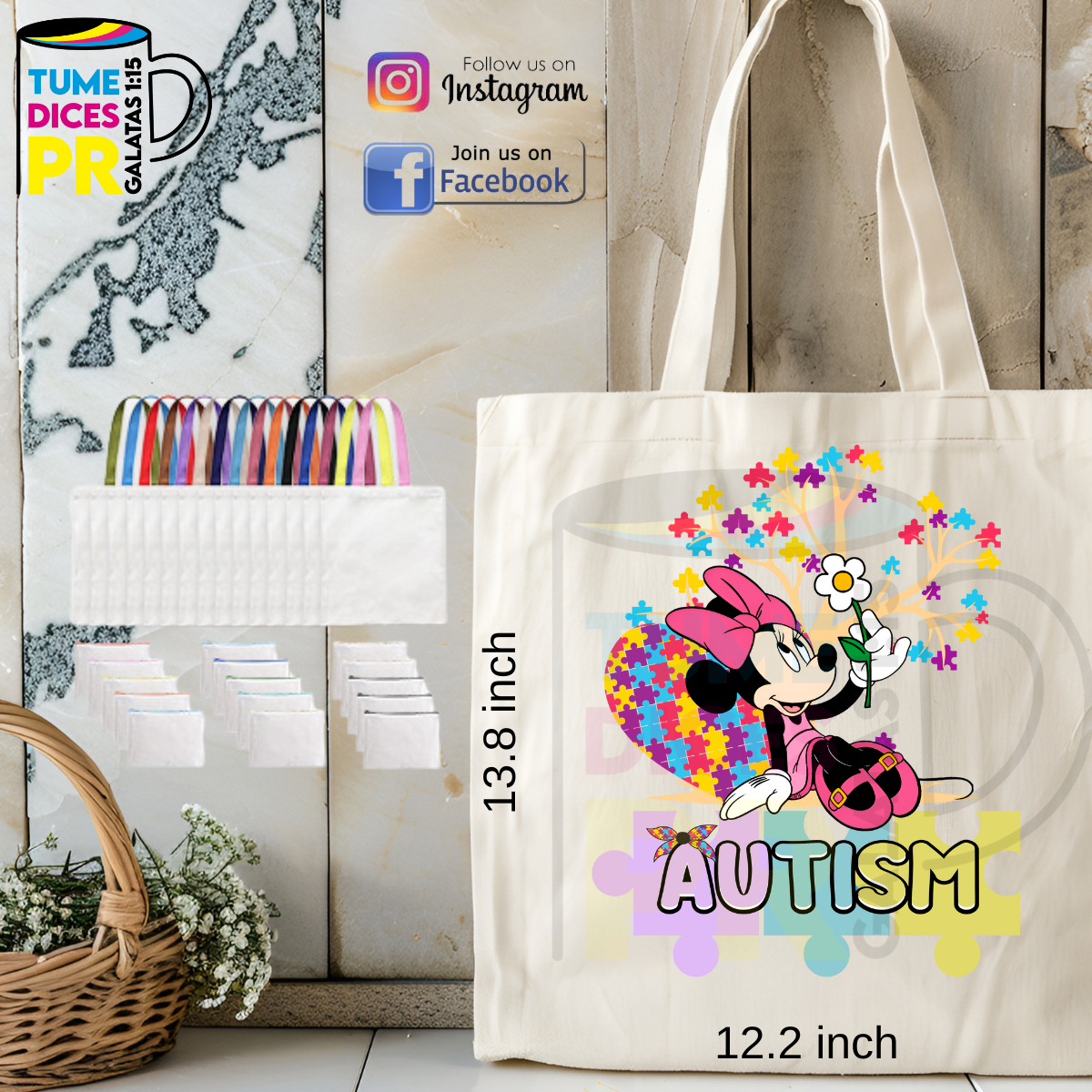 Tote Bags AUTISM