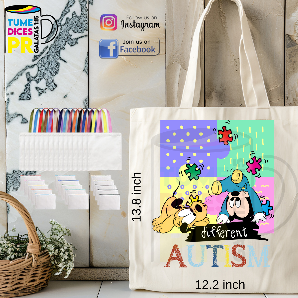 Tote Bags AUTISM