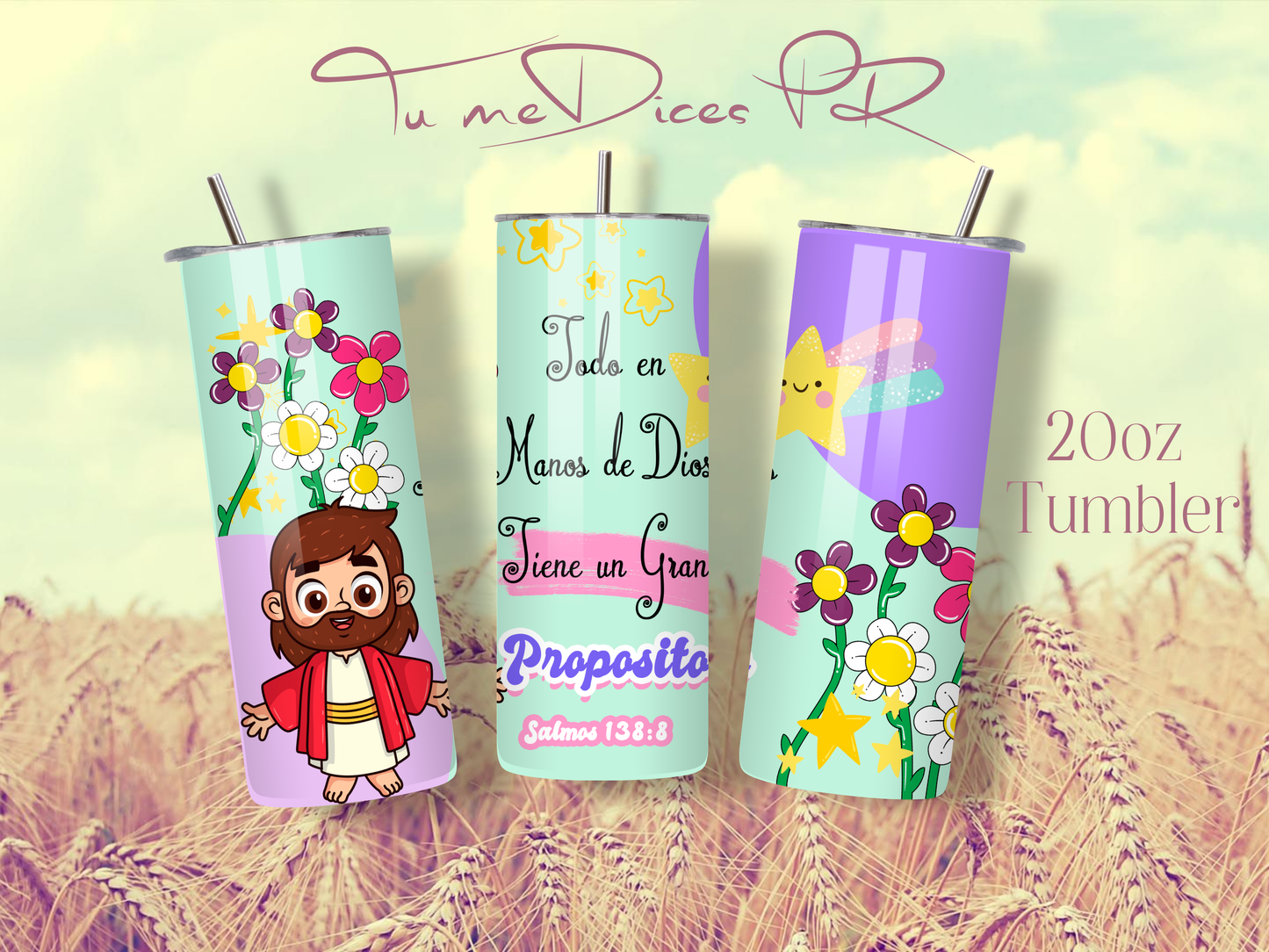 CRISTIANOS Skinny Tumbler