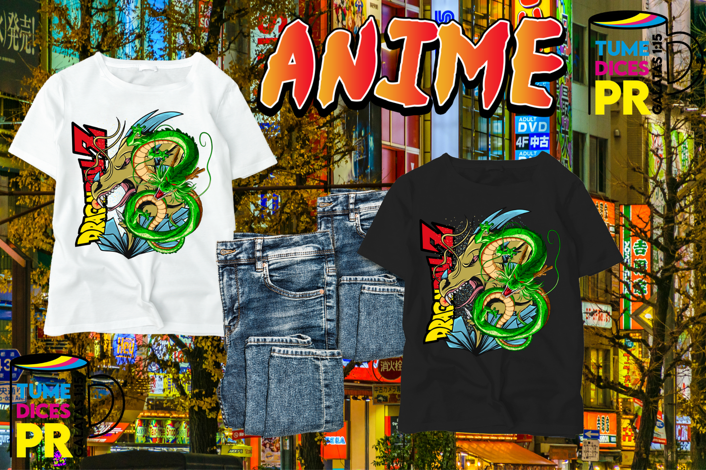 Camiseta ANIME