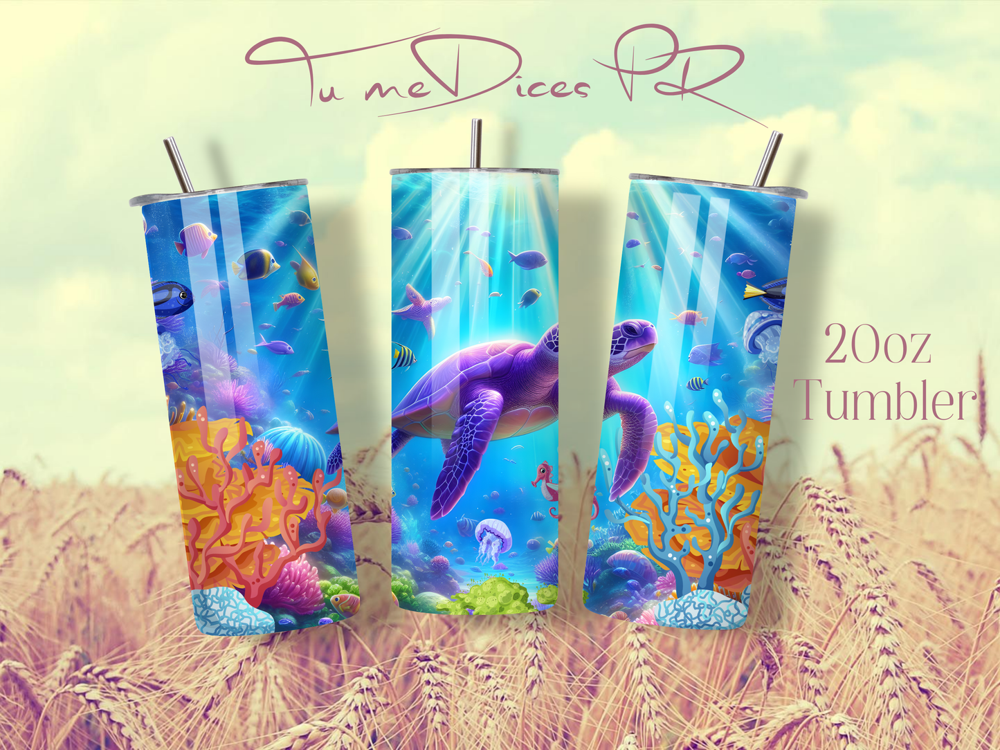 Animales Random Skinny Tumbler