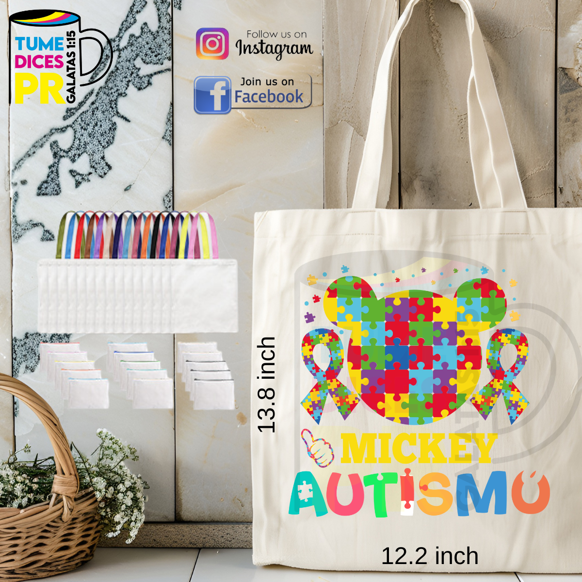 Tote Bags AUTISM