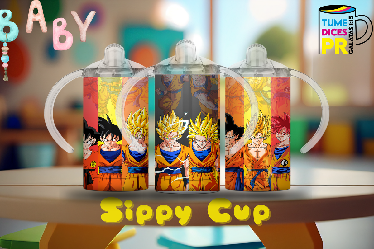 Sippy Cup Dragon Ball Goku Super Saiyan