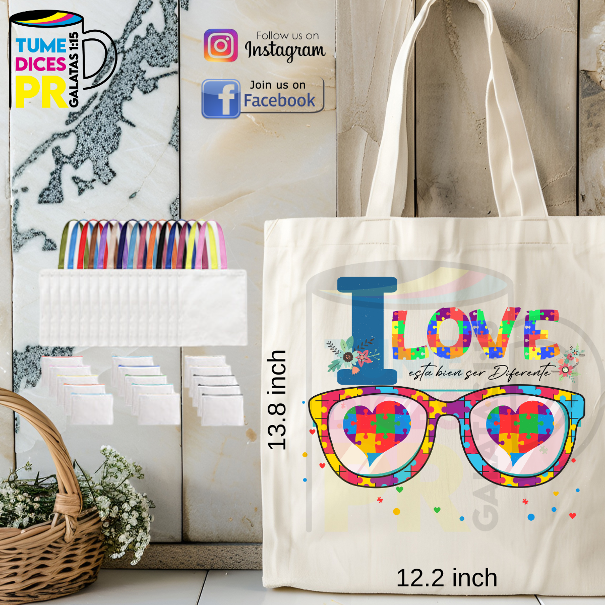 Tote Bags AUTISM