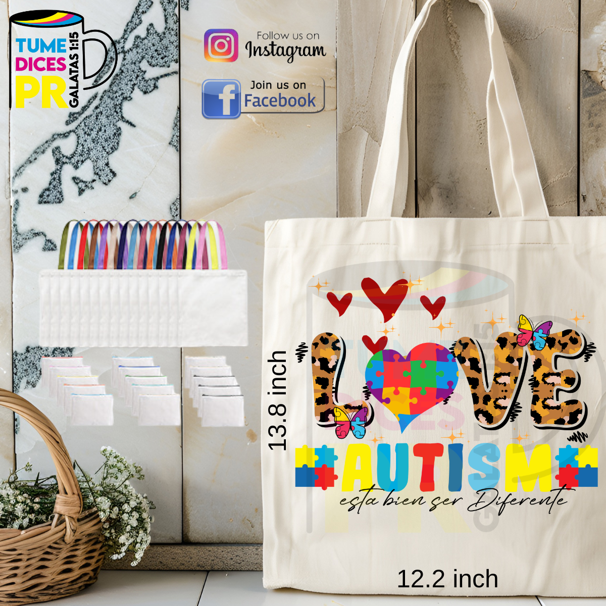 Tote Bags AUTISM