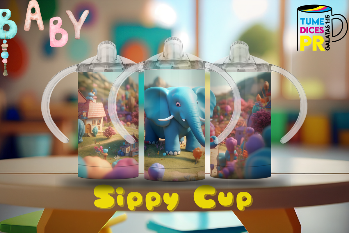 Sippy Cup Elefante bebé