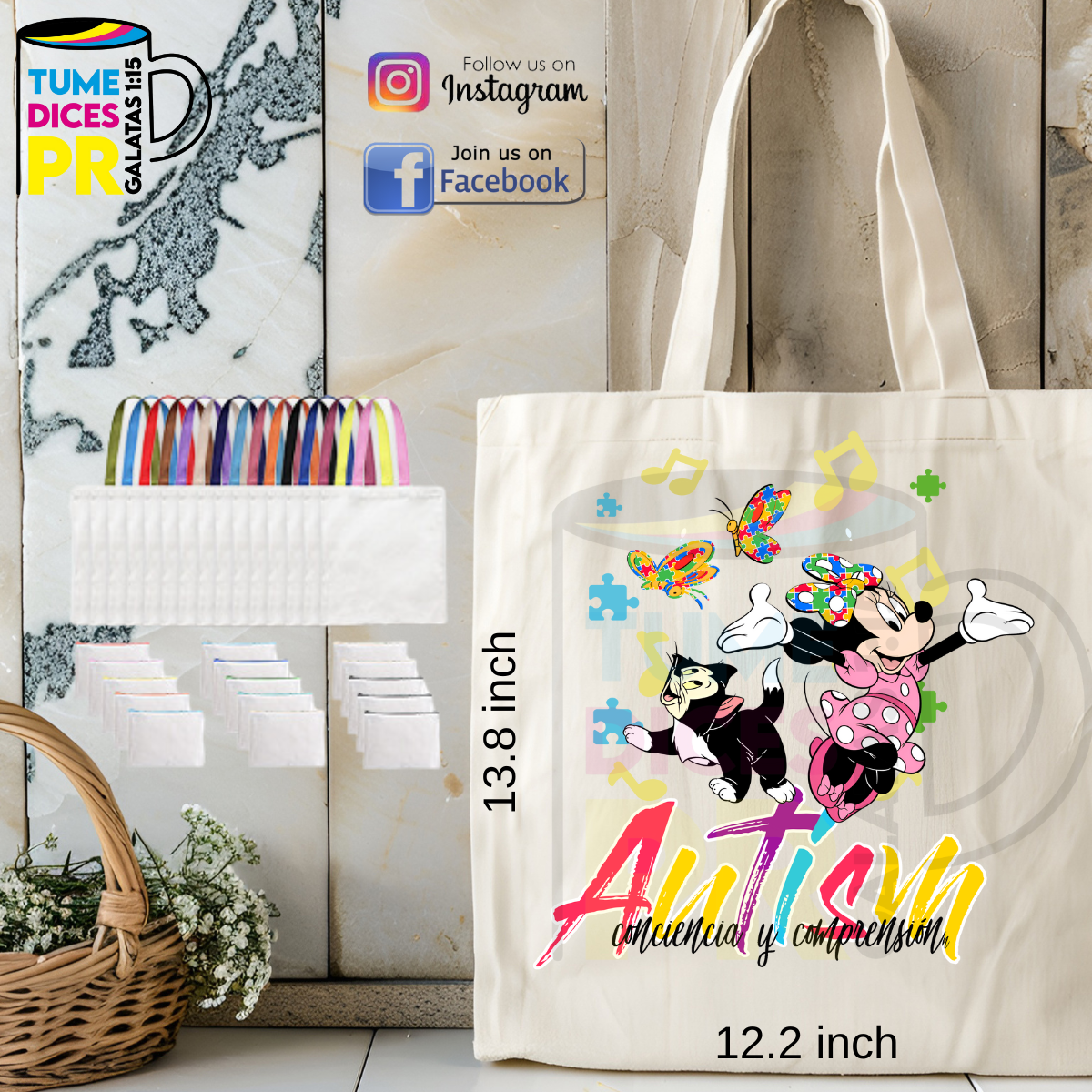 Tote Bags AUTISM