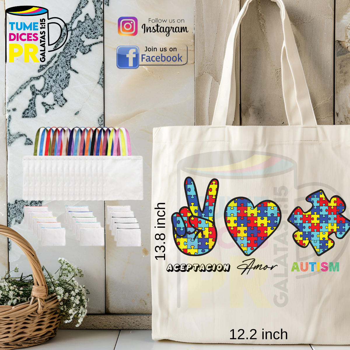 Tote Bags AUTISM