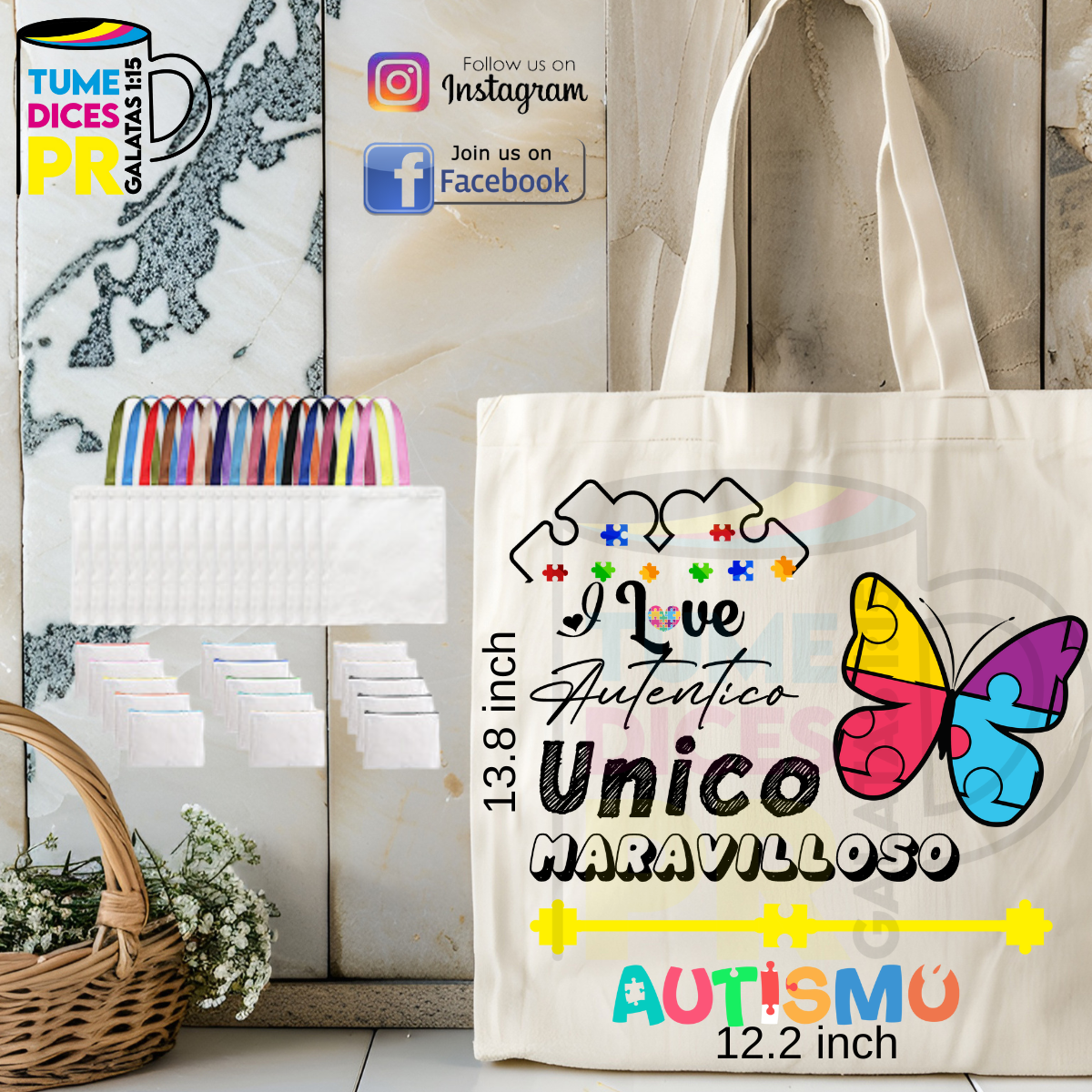 Tote Bags AUTISM