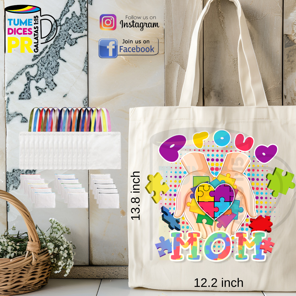 Tote Bags AUTISM