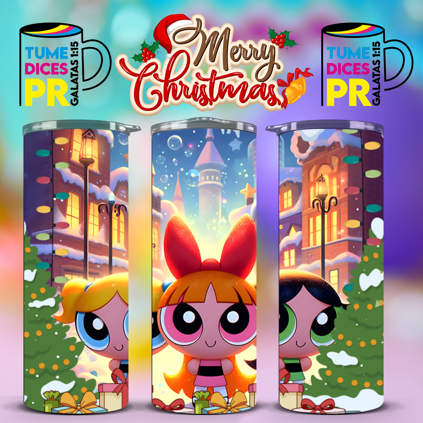POWERPUFF GIRLS Skinny Tumbler