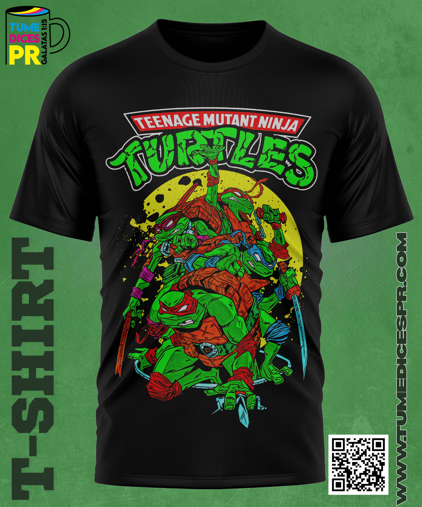 Camiseta NINJA TURTLES