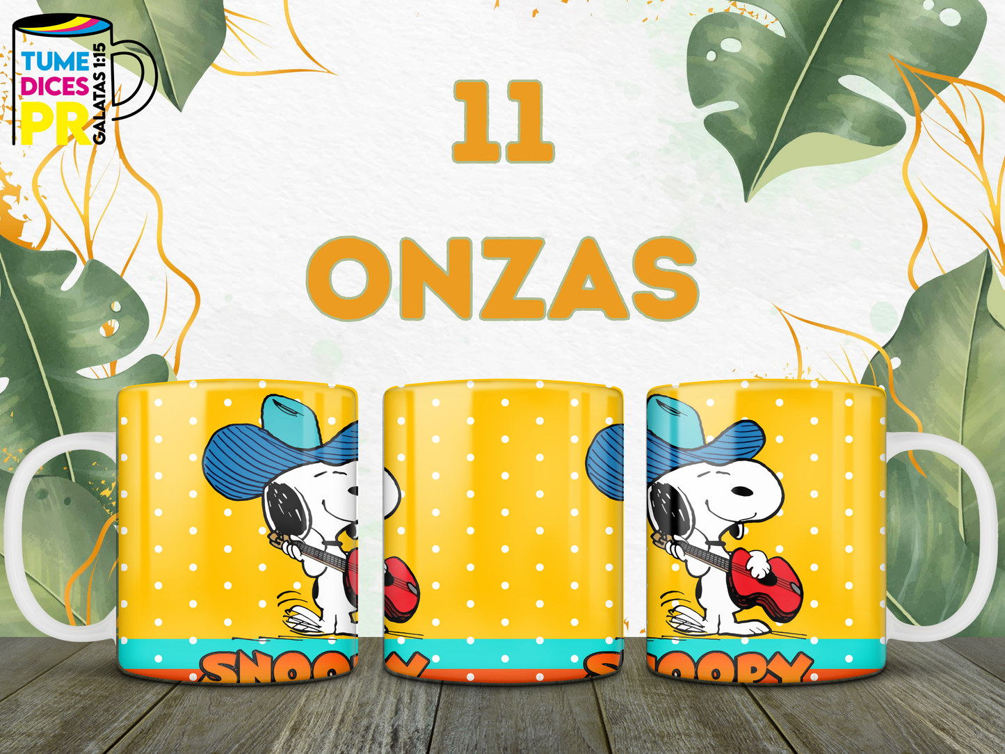 Taza SNOOPY