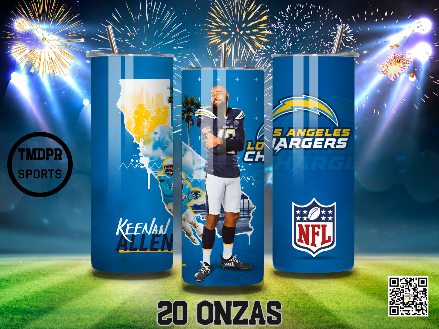 NFL Skinny Tumbler
