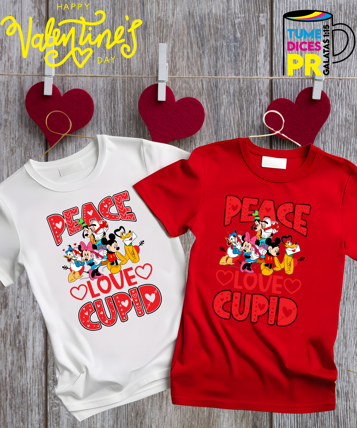 Camiseta AMOR Y AMISTAD