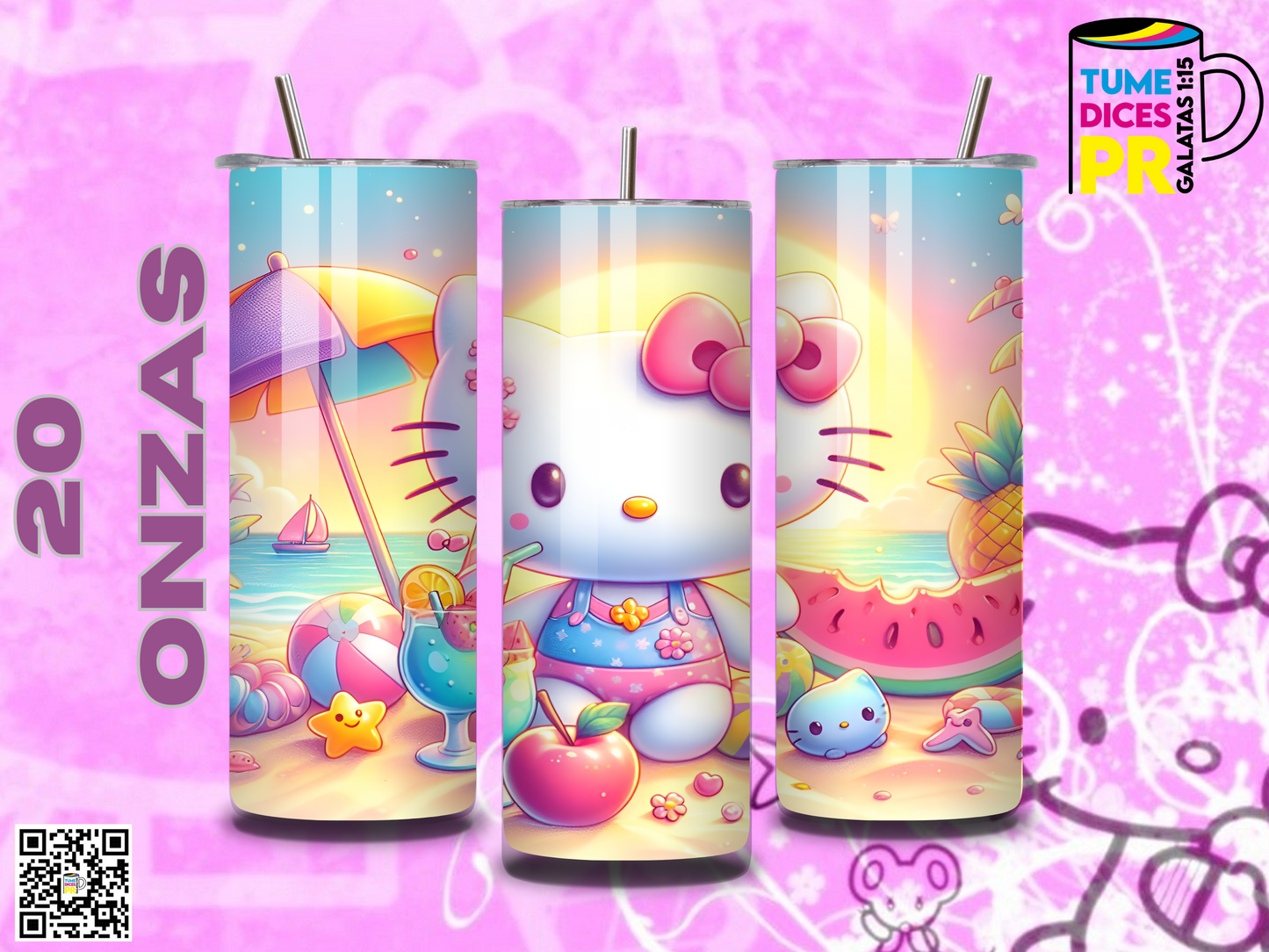HELLO KITTY Skinny Tumbler