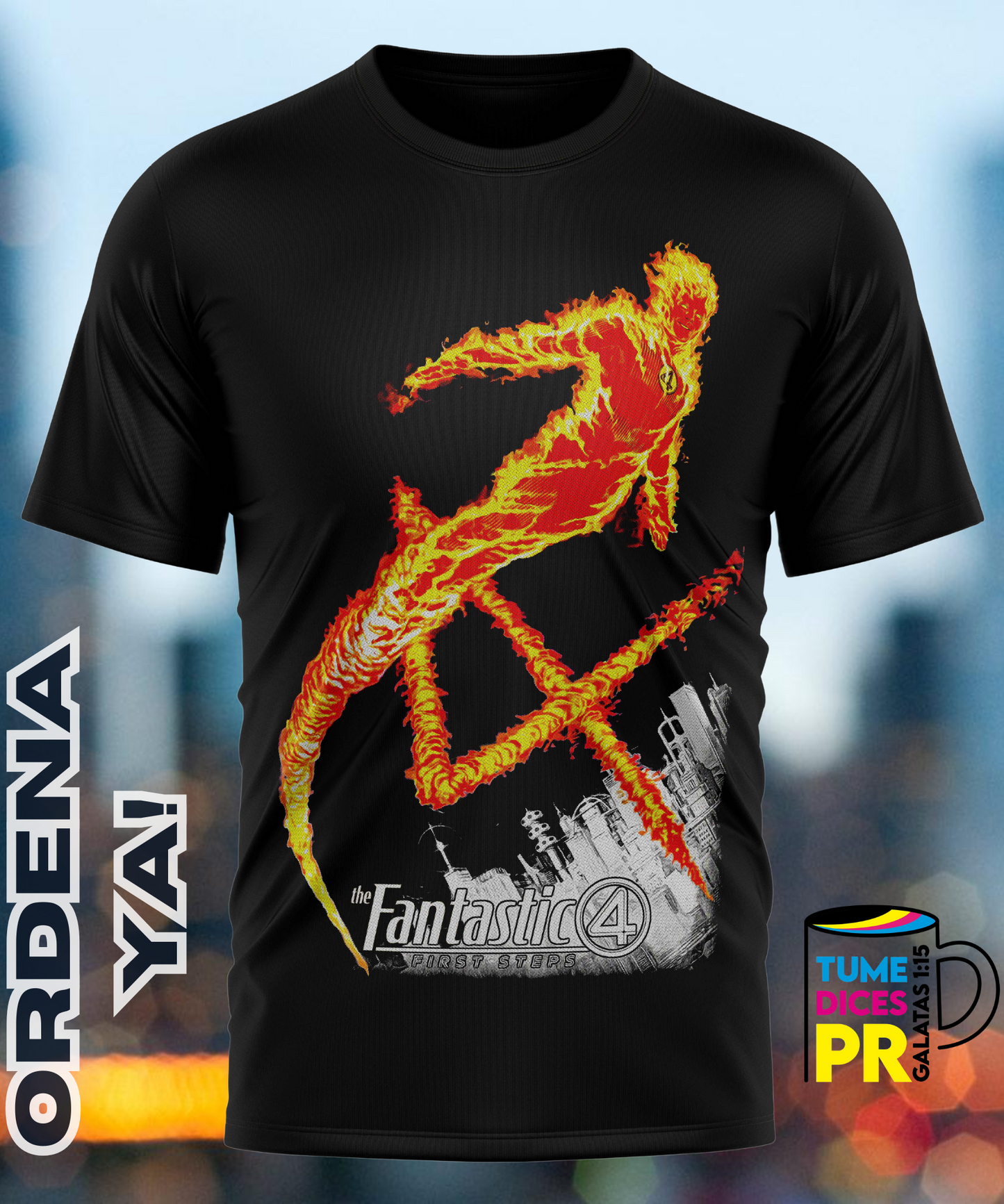 Camiseta 4 Fantasticos