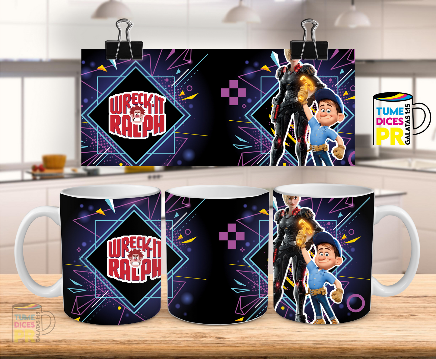 Taza Wreck-it Ralph